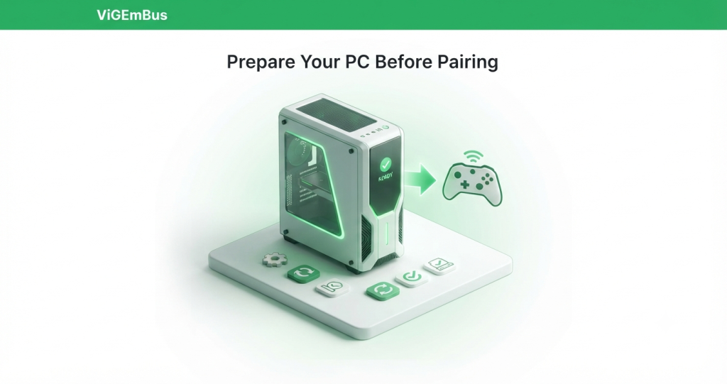 Prepare Your PC Before Pairing